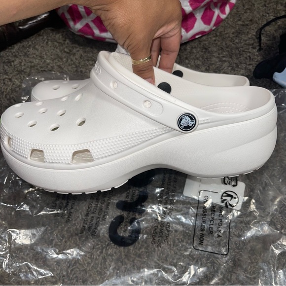 Crocs Women’s classic platform clog Sz 11 - Picture 6 of 6